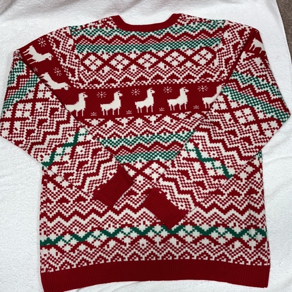 Jolly sweaters men’s xl ugly llama Christmas sweater - Picture 7 of 9